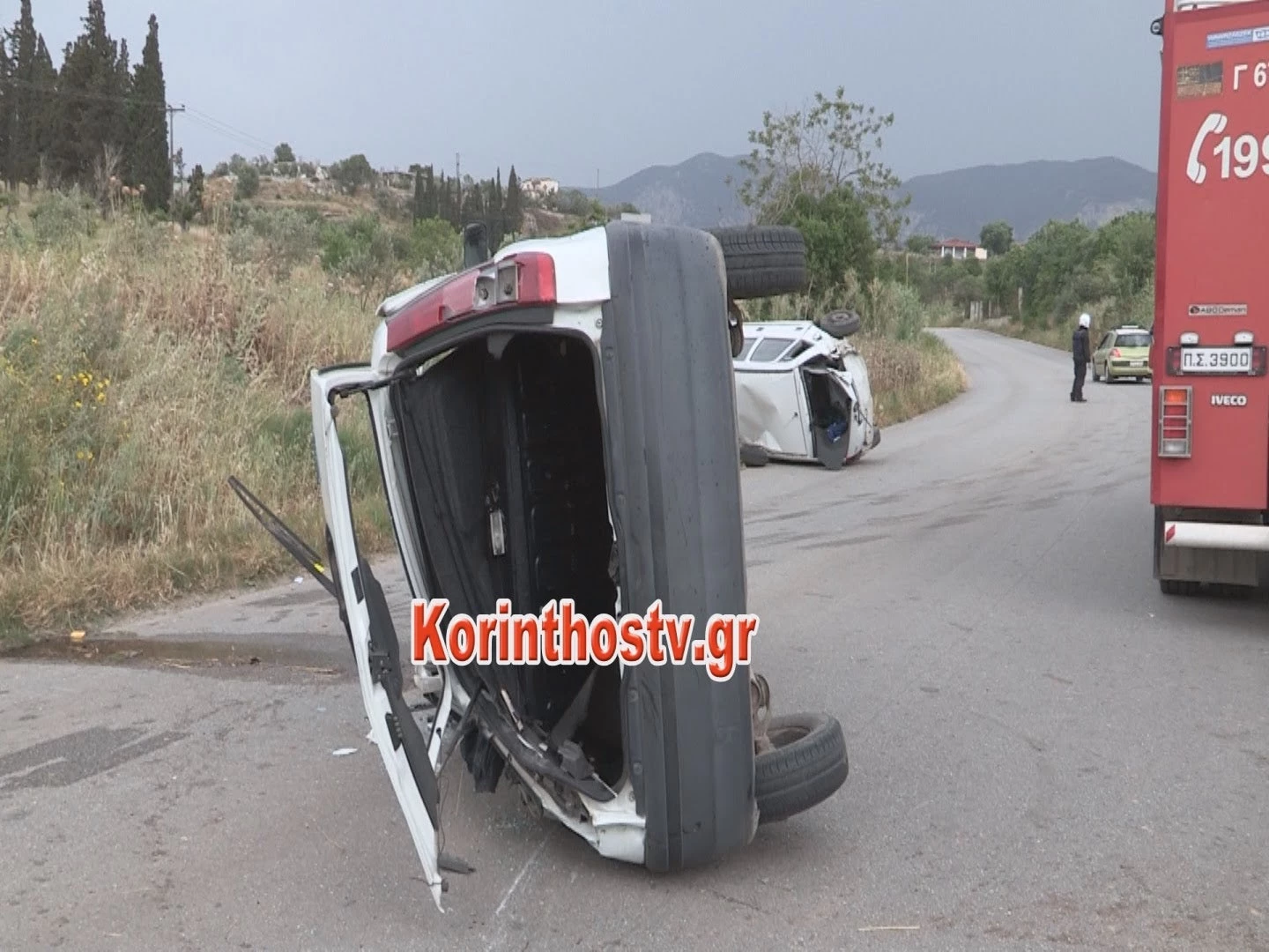 Τροχαίο – θρίλερ στην Κόρινθο: «Έκανα οτοστόπ, ήμουν μες τα αίματα» [vid]